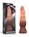 LoveToy - Realistische XXL Dildo 24.5 cm - Lichte/donkere Huidskleur-Laced-up.nl