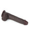 LoveToy - Realistische XXL Dildo Met Zuignap 23 x 4 cm - Bruin-Laced-up.nl
