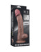 LoveToy - Realistische XXL Dildo Met Zuignap 26.5 x 4.8 cm - Donkere Huidskleur-Laced-up.nl