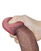 LoveToy - Realistische XXL Dildo Met Zuignap 26.5 x 4.8 cm - Donkere Huidskleur-Laced-up.nl