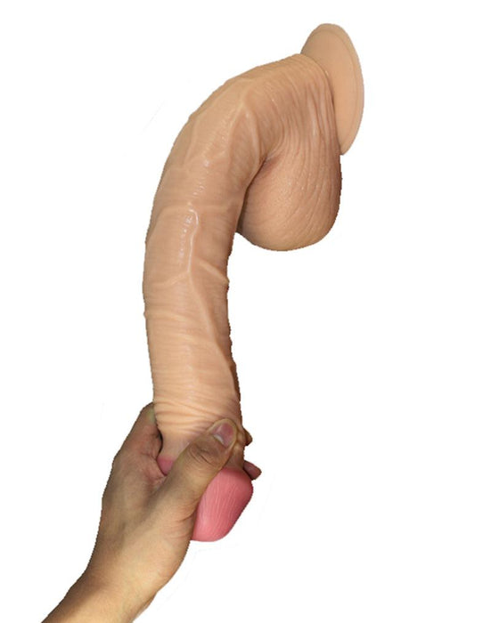 LoveToy - Realistische XXL King Size Dildo 30,5 cm-Laced-up.nl