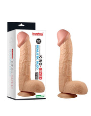 LoveToy - Realistische Kingsize dildo 26,5 cm-Laced-up.nl