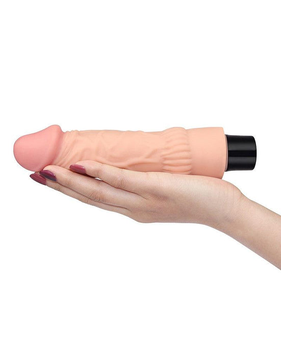 LoveToy - Real Softee - Realistische Zachte Vibrator - 19,5 cm-Laced-up.nl