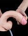 LoveToy - Squirt Extreme Dildo 23 cm - Lichte Huidskleur-Laced-up.nl