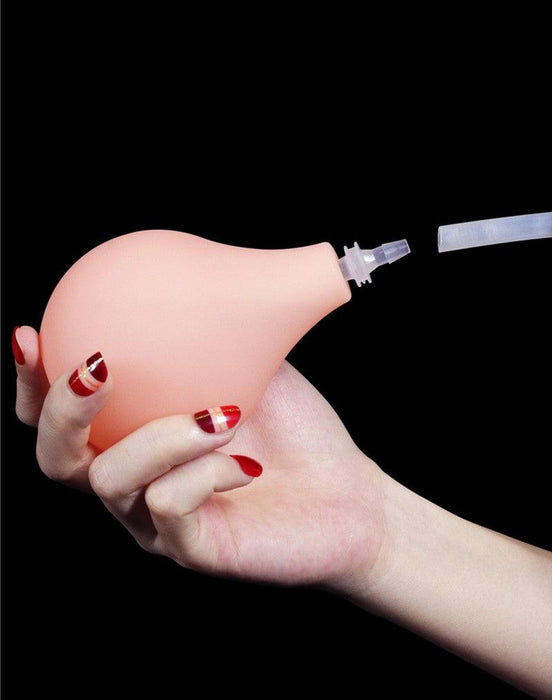 LoveToy - Squirt Extreme Dildo 23 cm - Lichte Huidskleur-Laced-up.nl