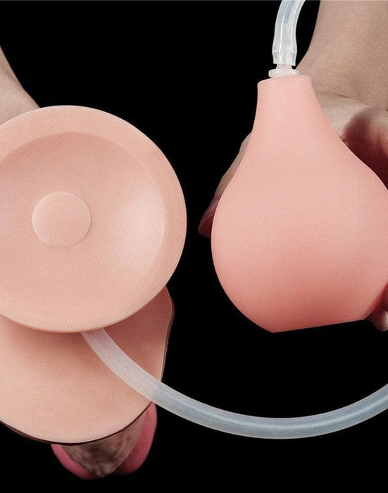 Lovetoy - Squirt Extreme Dildo 25 cm - Lichte Huidskleur-Laced-up.nl