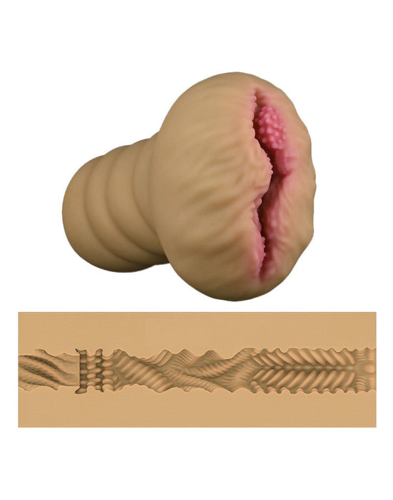 LoveToy - Alien's Pie 1 - Stroker Masturbator - Lichte Huidskleur-Laced-up.nl