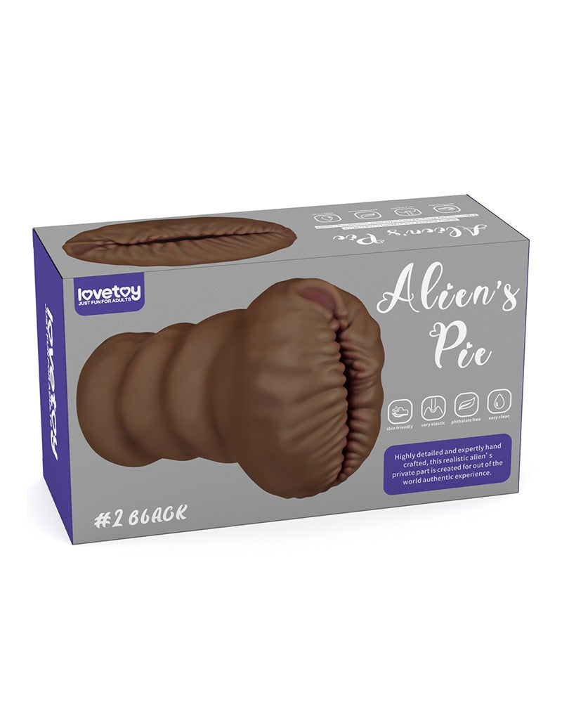 LoveToy - Alien's Pie 2 - Stroker Masturbator - Donkere Huidskleur-Laced-up.nl