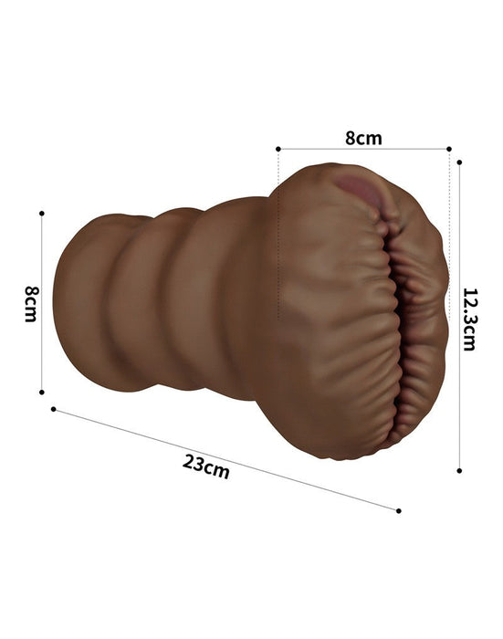 LoveToy - Alien's Pie 2 - Stroker Masturbator - Donkere Huidskleur-Laced-up.nl