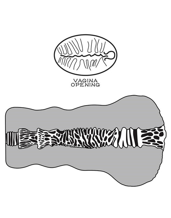 LoveToy - Alien's Pie 2 - Stroker Masturbator - Lichte Huidskleur-Laced-up.nl