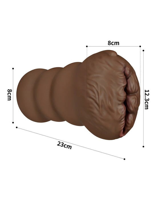 LoveToy - Alien's Pie 3 - Stroker Masturbator - Donkere Huidskleur-Laced-up.nl