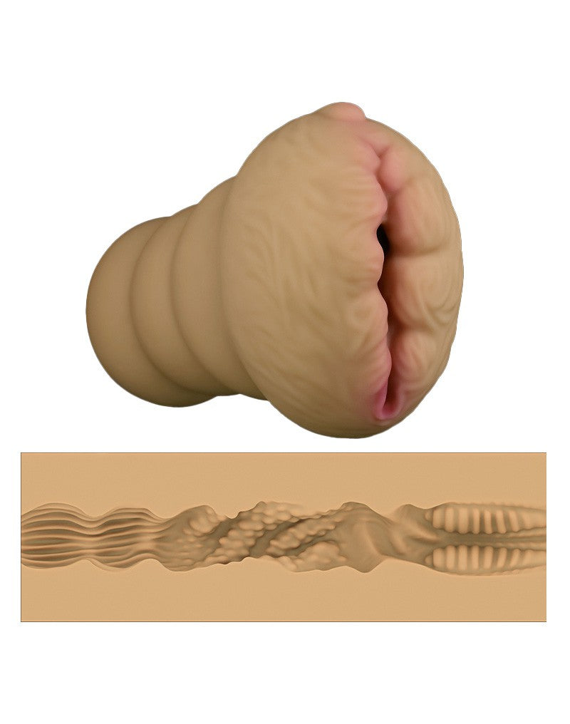LoveToy - Alien's Pie 3 - Stroker Masturbator - Lichte Huidskleur-Laced-up.nl