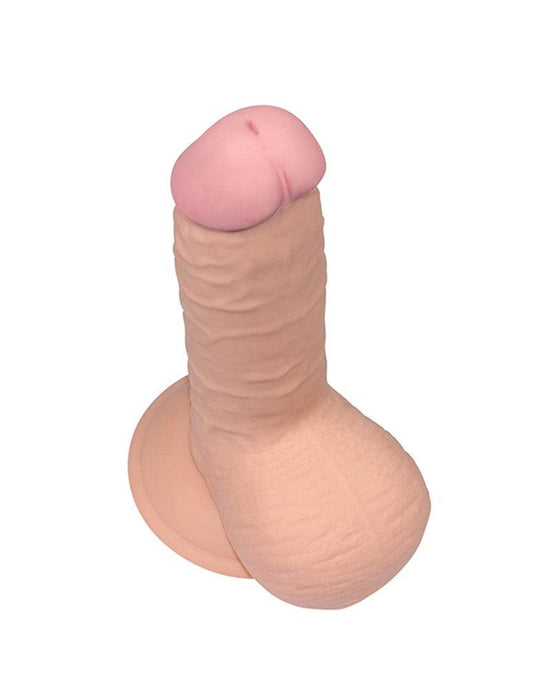 LoveToy - The Ultra Soft Dude - Realistische Dildo - 19 x 4,5 cm-Laced-up.nl