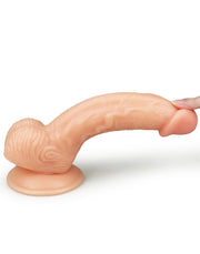 LoveToy - The Ultra Soft Dude - Realistische Dildo - 20.5 x 3.5 cm-Laced-up.nl