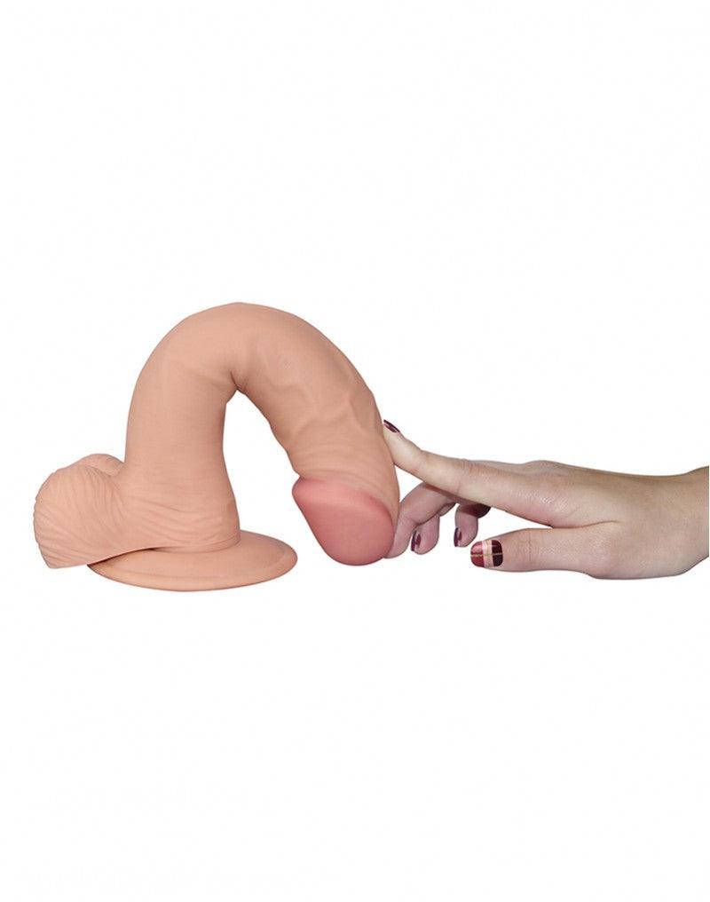 LoveToy - The Ultra Soft Dude - Realistische Dildo - 23 cm x 4,1 cm-Laced-up.nl