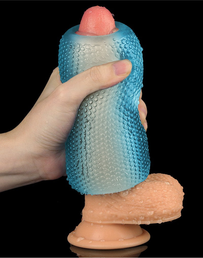 LoveToy - Training Master Masturbator - Blauw-Laced-up.nl