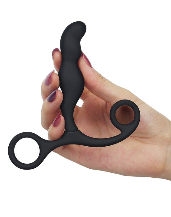 LoveToy - Ultimate P-spot Teaser - Prostaat Dildo - Zwart-Laced-up.nl