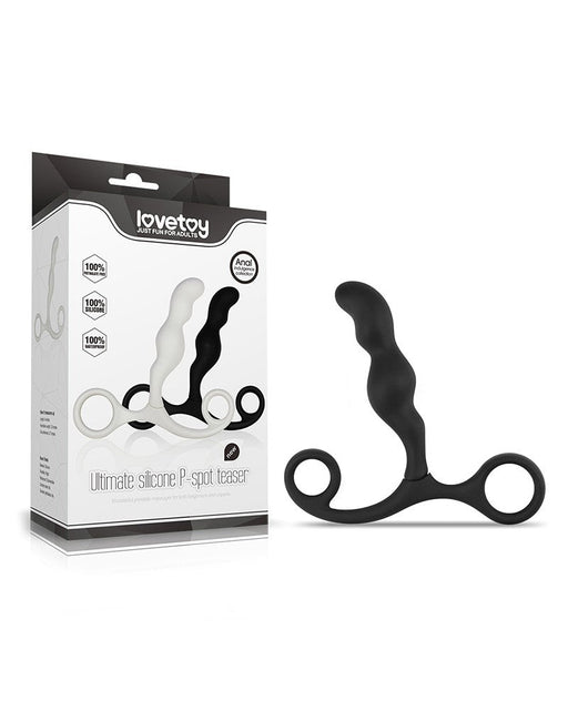 LoveToy - Ultimate P-spot Teaser - Prostaat Dildo - Zwart-Laced-up.nl