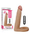 LoveToy - Ultrasoft Double - Vibrerende Voorbinddildo Voor dubbele penetratie 16 cm-Laced-up.nl