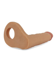 LoveToy - Ultrasoft Double - Voorbinddildo Voor Dubbele Penetratie 16 cm-Laced-up.nl