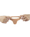 LoveToy - Ultrasoft Double - Voorbinddildo Voor Dubbele Penetratie 16 cm-Laced-up.nl
