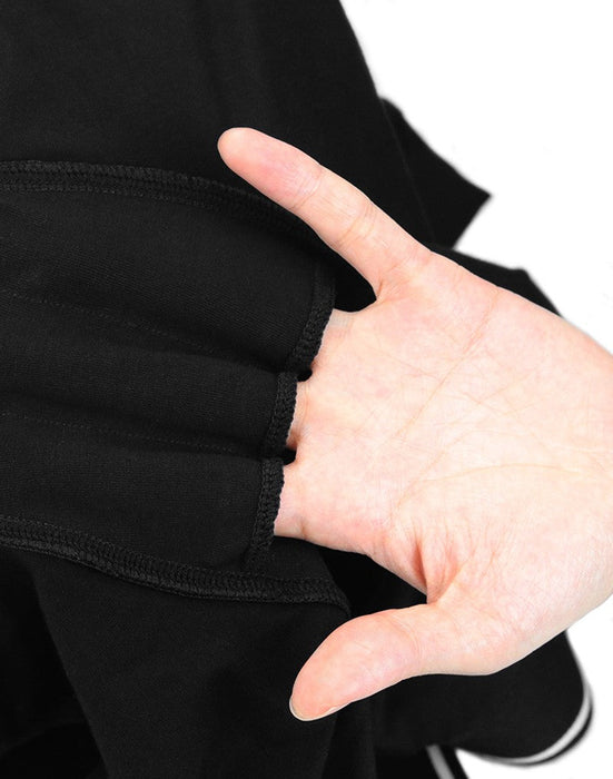 LoveToy - Unisex Strap-on Short - Zwart-Laced-up.nl