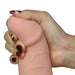 LoveToy - The Ultra Soft Dude - Vibrerende Dildo - Superzacht materiaal-Laced-up.nl