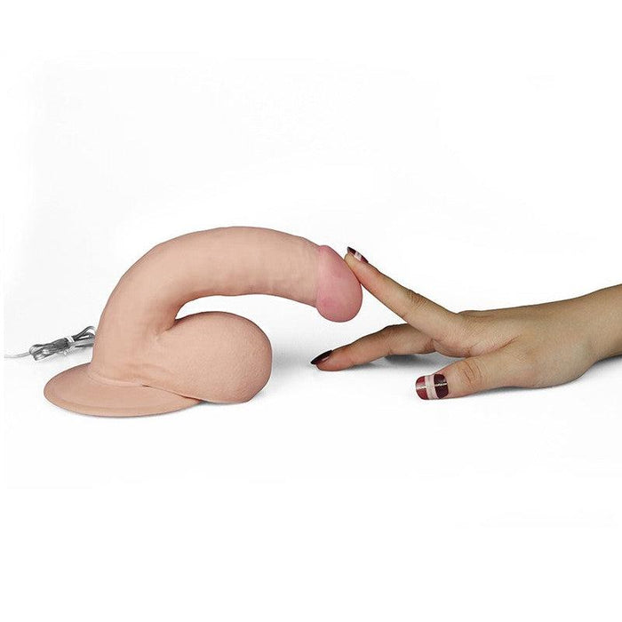 LoveToy - The Ultra Soft Dude - Vibrerende Dildo - Superzacht materiaal-Laced-up.nl