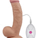 LoveToy - The Ultra Soft Dude - Vibrerende Dildo - Superzacht materiaal-Laced-up.nl
