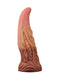 LoveToy - XXL Extreme Dildo Alien Tongue 25 x 7.5 cm - Lichte/donkere Huidskleur-Laced-up.nl