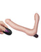 LoveToy - iJoy - Dubbele Vibrerende Dildo Met Afstandsbediening - Lichte Huidskleur-Laced-up.nl