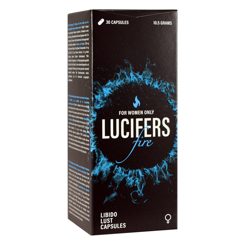 Lucifers Fire - Libido Lust Capsules - Libido verhogers voor Haar - 30 capsules-laced-up.nl