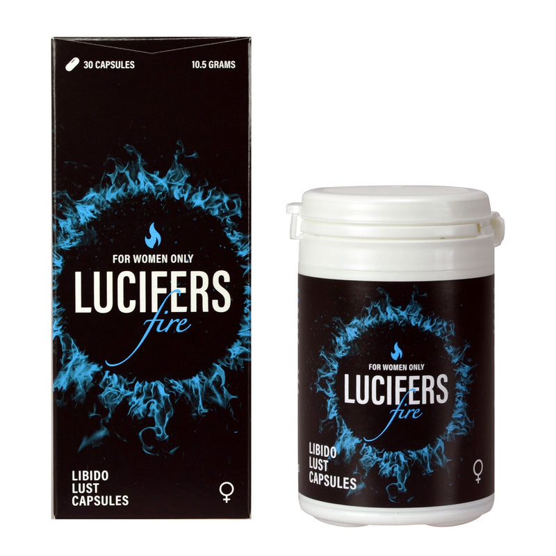 Lucifers Fire - Libido Lust Capsules - Libido verhogers voor Haar - 30 capsules-laced-up.nl