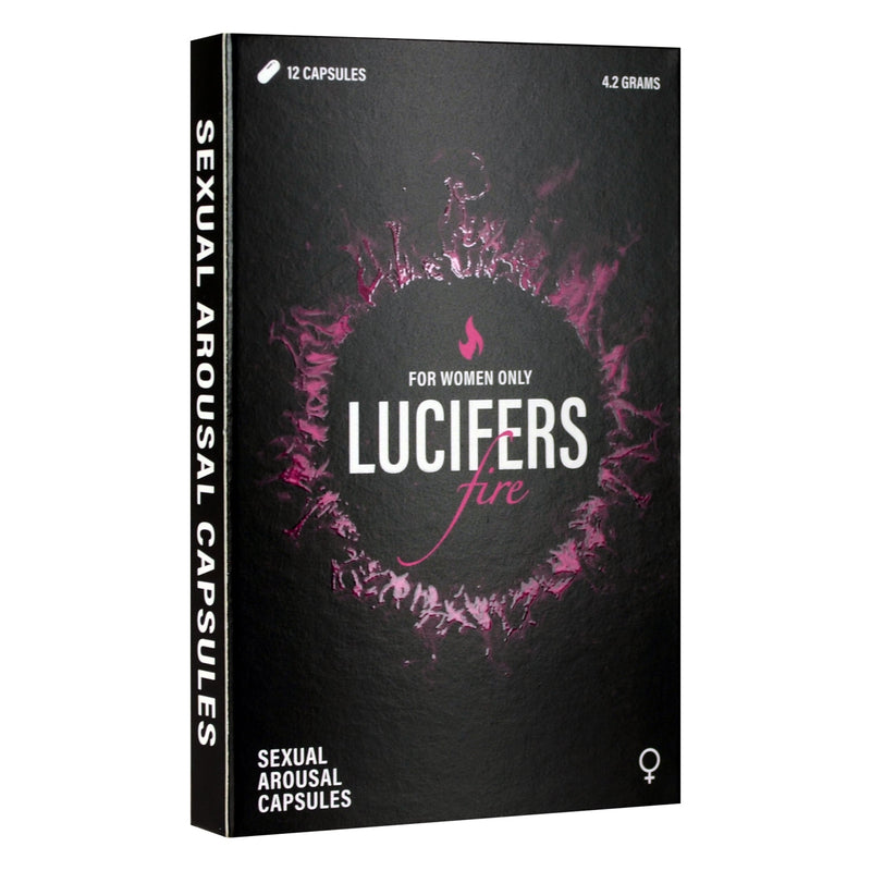 Lucifers Fire - Sexual Arousal Capsules - Lustopwekker - 12 capsules-laced-up.nl
