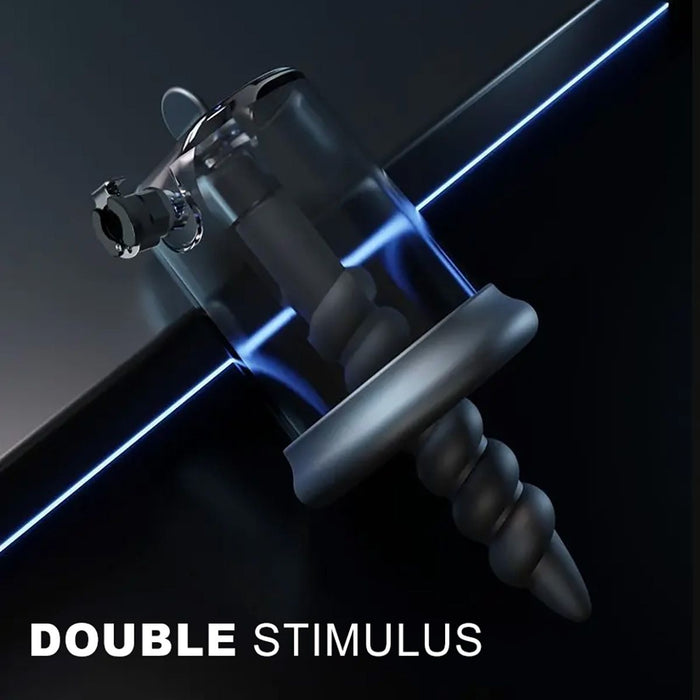 LuvPump - Rosebud Pomp - Manual Anaal Pomp - Dubbele Stimulatie - Messing Pomp Pistool-Laced-up.nl