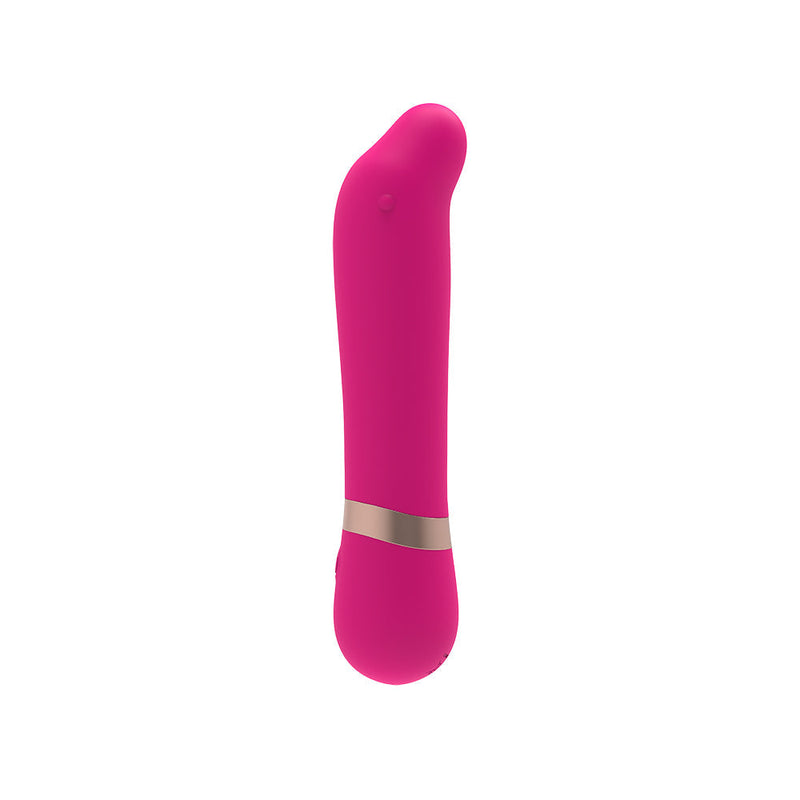 M- Mello - Cuddly Vibe - Siliconen Mini Vibrator - 12 cm - Roze-laced-up.nl