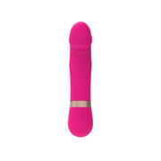 M-Mello - Dildo Vibe - Siliconen Vibrator - 11,5 cm - Roze-laced-up.nl