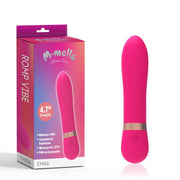M-Mello - Romp Vibe - Siliconen Mini Vibrator - 12 cm - Roze-laced-up.nl