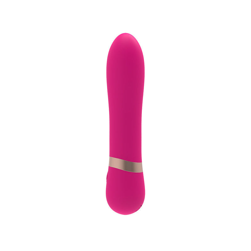 M-Mello - Romp Vibe - Siliconen Mini Vibrator - 12 cm - Roze-laced-up.nl