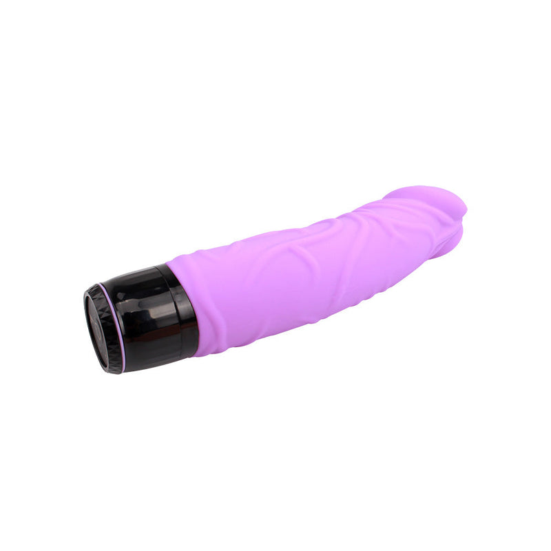 M- Mello - Siliconen P-Shape Vibrator - 17,5 cm - Lila-laced-up.nl