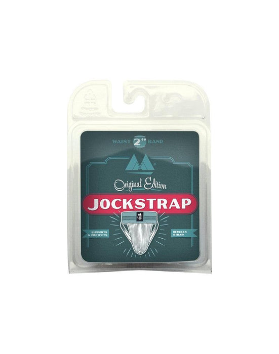 MM - Jockstrap- Heren String - Tailleband 2 inch - Zwart/Grijs-Laced-up.nl