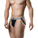 MM - Original Jock Collection - Jockstrap - Tailleband 2,5 cm - Zwart/Grijs-Laced-up.nl