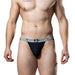 MM - Original Jock Collection - Jockstrap - Tailleband 2,5 cm - Zwart/Grijs-Laced-up.nl