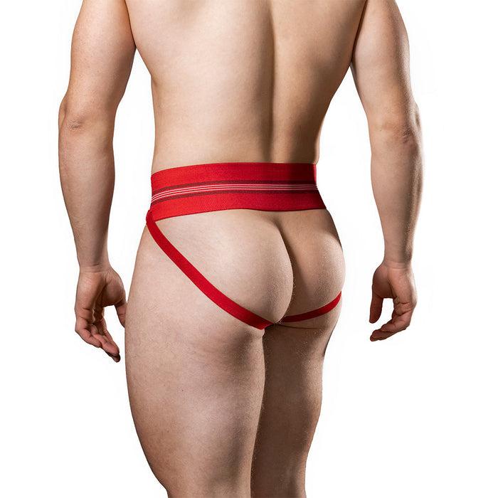 MM - Original Jock Collection - Jockstrap - Tailleband 7,5 cm - Rood-Laced-up.nl