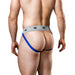 MM Original - Jockstrap Herenslip - Tailleband 5 cm - Blauw/Grijs-Laced-up.nl