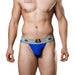 MM Original - Jockstrap Herenslip - Tailleband 5 cm - Blauw/Grijs-Laced-up.nl