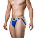 MM Original - Jockstrap Herenslip - Tailleband 5 cm - Blauw/Grijs-Laced-up.nl