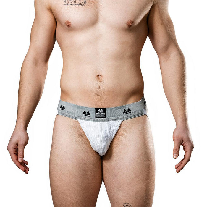 MM Original - Jockstrap Herenslip - Tailleband 5 cm - Wit-Laced-up.nl