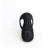 MOTOVibe - Pulse - Vibrerende Cockring met Ball Stretcher en Tickler - Zwart-Laced-up.nl