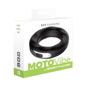 MOTOVibe - Rev Cockring - Vibrerende Cockring - Zwart-Erotiekvoordeel.nl